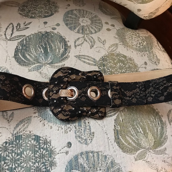 Guess Lace Belt with Large Buckle - size Large - Picture 3 of 6